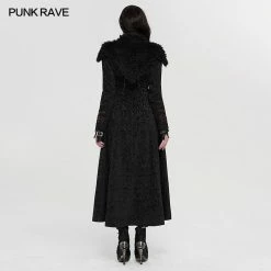 Punkravestore Gothic Steampunk Steampunk Warm Long Coats