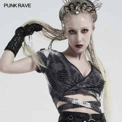Punkravestore Gothic Fishnet Daily Gloves