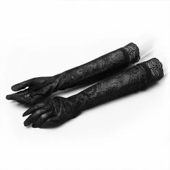 Punkravestore Gloves Gothic Daily Lace Mittens