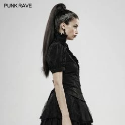 Punk Rave Store Black Fairy Tale Power Shirt Gothic