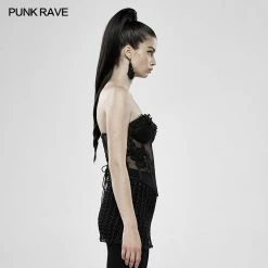 Punk Rave Store Gothic Womens Corset Glen Creatures Perspective Corset