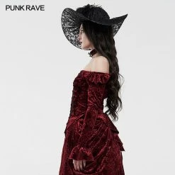 Punkravestore Victoria Royal Palace Velvet Shirts