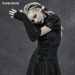 Punkravestore Gorgeous Gothic Sleeves Gloves