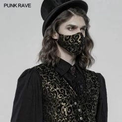 Punkravestore Gothic Jacquard Masks