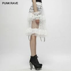 Punk Rave Store Lolita's Taboo Cage Skirt
