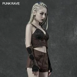 Punkravestore 2021 Steampunk Vest Gothic Steampunk