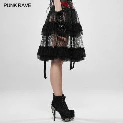Punk Rave Store Lolita's Taboo Cage Skirt