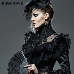 Punk Rave Store Palace Asymmetric Gothic Accessories Fake Shirt Collar Collars & Chokers