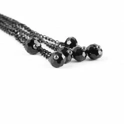 Punk Rave Store Flower Embroidery Egyptian Fancy Beads Necklace Gothic Accessories