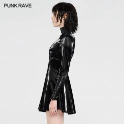Punkravestore 2020 Steampunk Short Dresss