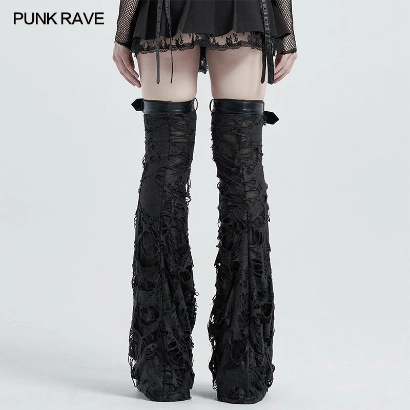 Punkravestore Women Punk Decadent Shabby Leg Sleeve 5 Punkravestore Women Punk Decadent Shabby Leg Sleeve