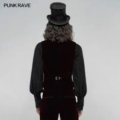 Punkravestore Exquisitely Embroidered Gothic Vest Gothic Vampire