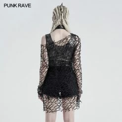 Punkravestore Punk Daily Big Mesh T-shirt