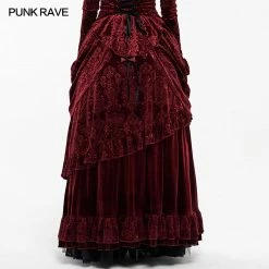 Punkravestore Victoria Gorgeous Court Long Skirt