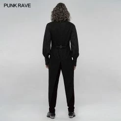 Punkravestore Gothic Gorgeous Swallowtail Mid-length Vest