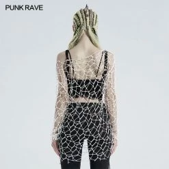 Punkravestore Punk Daily Big Mesh T-shirt