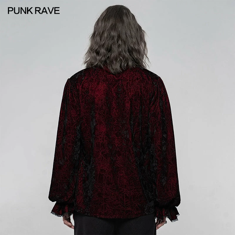 Punkravestore Velvet Gothic Shirt 11 Punkravestore Velvet Gothic Shirt