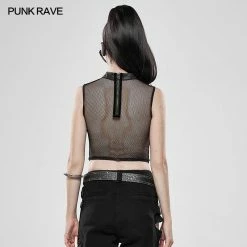 Punk Rave Store Punk Steel Phantom Sleeveless Vest
