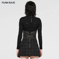 Punkravestore Metal Heavy Punk Halter Vest Gothic Steampunk 12 Punkravestore Metal Heavy Punk Halter Vest Gothic Steampunk