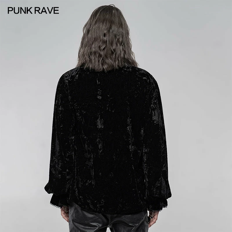 Punkravestore Velvet Gothic Shirt 5 Punkravestore Velvet Gothic Shirt