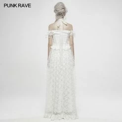 Punk Rave Store Gothic Gorgeous Off Shoulder Lace Dress