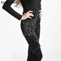 Punk Rave Store Women Original Design Ladies Fashion Accessories Leather Bag