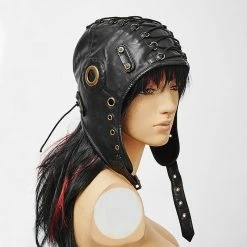 Punk Rave Store Aviator Bomber Hat Trooper Trapper Pilot Hat Accessories