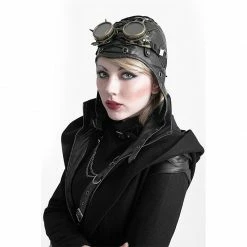 Punk Rave Store Aviator Bomber Hat Trooper Trapper Pilot Hat Accessories