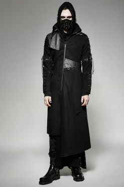 Punk Rave Store Punk Rivet Face Sexy Leather Mask Accessories Women