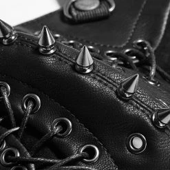 Punk Rave Store Punk Rivet Face Sexy Leather Mask Accessories Women