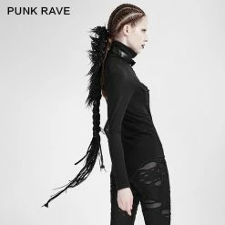 Punk Rave Store Personality Punk Rock Accessories Wool Hair Headwear Women