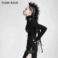 Punk Rave Store Personality Punk Rock Accessories Wool Hair Headwear Women