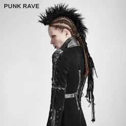 Punk Rave Store Personality Punk Rock Accessories Wool Hair Headwear Women