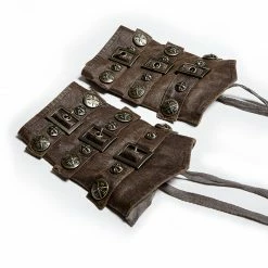 Punk Rave Store Dark Brown Adjustable Strap Steampunk Armor Sets Accessories