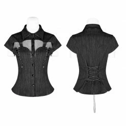 Punk Rave Store Judge's Game Army Shirt