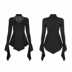 Punkravestore Gothic Long-sleeved T-shirt