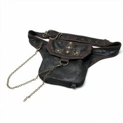 Punkravestore Steampunk Retro Waist Bag