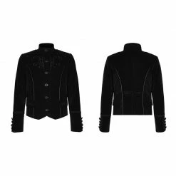 Punkravestore Exquisitely Embroidered Gothic Jacket