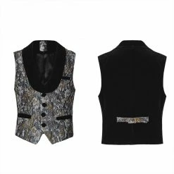 Punkravestore Vintage Gothic Waistcoat Gothic Vampire