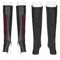 Punkravestore Women Gothic Flame Sleeves