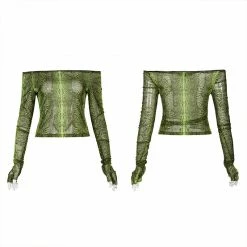 Punkravestore PUNK Horizontal Neck T-shirt 20 Punkravestore PUNK Horizontal Neck T-shirt