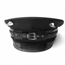 Punkravestore Punk Military Hat CyberPunk