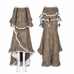 Punk Rave Store Steampunk Gorgeous Noble Fishtail Skirt