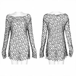 Punkravestore Punk Daily Big Mesh T-shirt