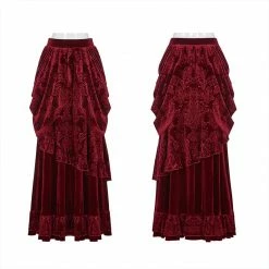Punkravestore Victoria Gorgeous Court Long Skirt
