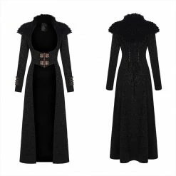 Punkravestore Gothic Steampunk Steampunk Warm Long Coats