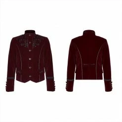 Punkravestore Exquisitely Embroidered Gothic Jacket