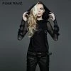 Punk Rave Store High End Fashion Trendy Street Punk T-shirts With Big Hoodie