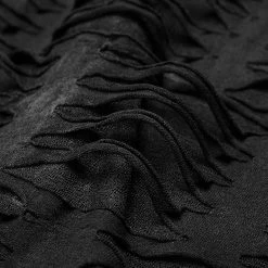 Punk Rave Store Womens & Mens Double Layers Irregular Dark Gothic Shirt With Black Hole Hooded