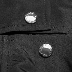 Punkravestore Wizard Hat Drawstring Loose Long Windbreaker